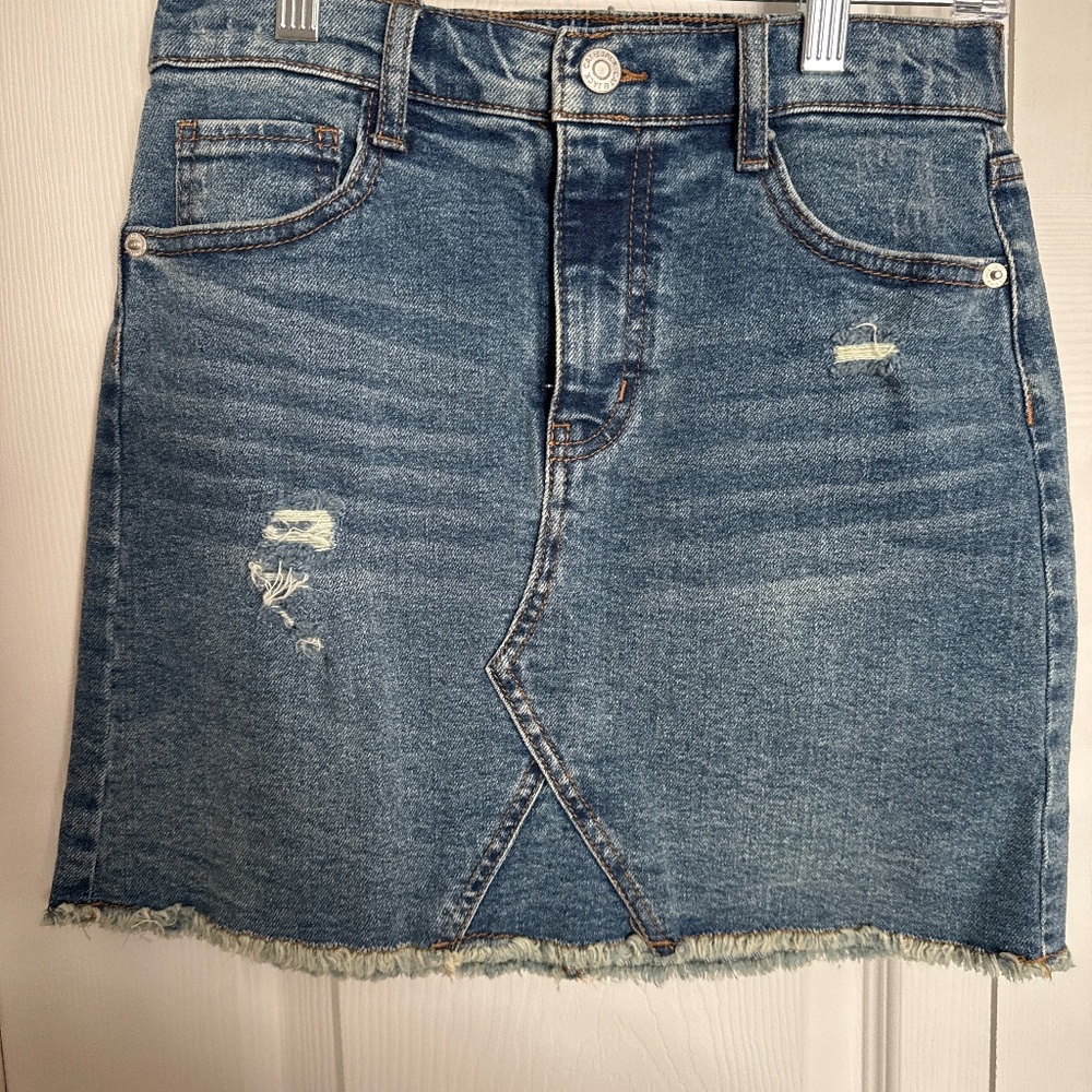 Denim skirt
